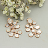Rose Gold MOP Essence Earrings