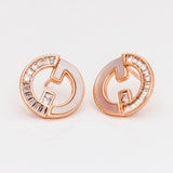 Chic G Rose Gold Earrings