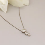 Cherished Moments Silver Necklace