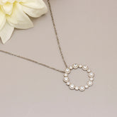 Radiant Circle Necklace