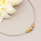 Sunlit Silver Necklace