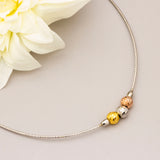 Sunlit Silver Necklace