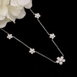 Ethereal White Stone Necklace