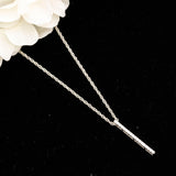 Timeless Diamond Bar Necklace