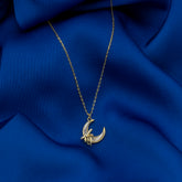 Moonlit Bow Grace Necklace