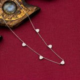 Cherished Hearts Silver Pendant Necklace