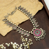 Intricate Jadau Gungroo Necklace