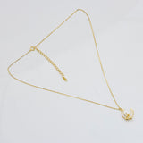 Moonlit Bow Grace Necklace