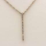 Timeless Diamond Bar Necklace