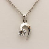 Diamond Whirl Necklace