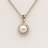 Pearl and Diamond Harmony Necklace