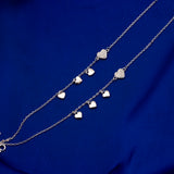 All Your Hearts Anklet Pair