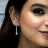 Silver Cascade Earrings