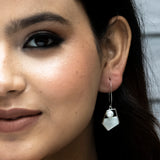 Silver Pearl Harmony earings