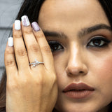 Celestial Allure Silver Ring