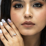 Purely Devoted Promise Silver Ring