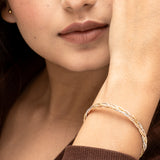 Triple tone Ties Bracelet