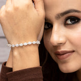 Oval Tennis Bracelet