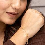 Whimsy marries elegance charm bracelet