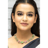 Multi Coloured Jadau Necklace