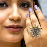 Dhoop Chauv Silver Ring