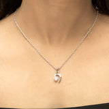 Diamond Whirl Necklace