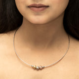 Sunlit Silver Necklace