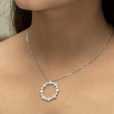 Radiant Circle Necklace