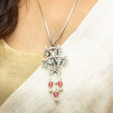 Pastel Flower Bloom Long Necklace