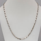 Silver Elegance Square Link Men's Chain