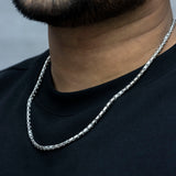 Silver Edge Men's Chain