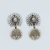 Dancing Peacock Motif Earings