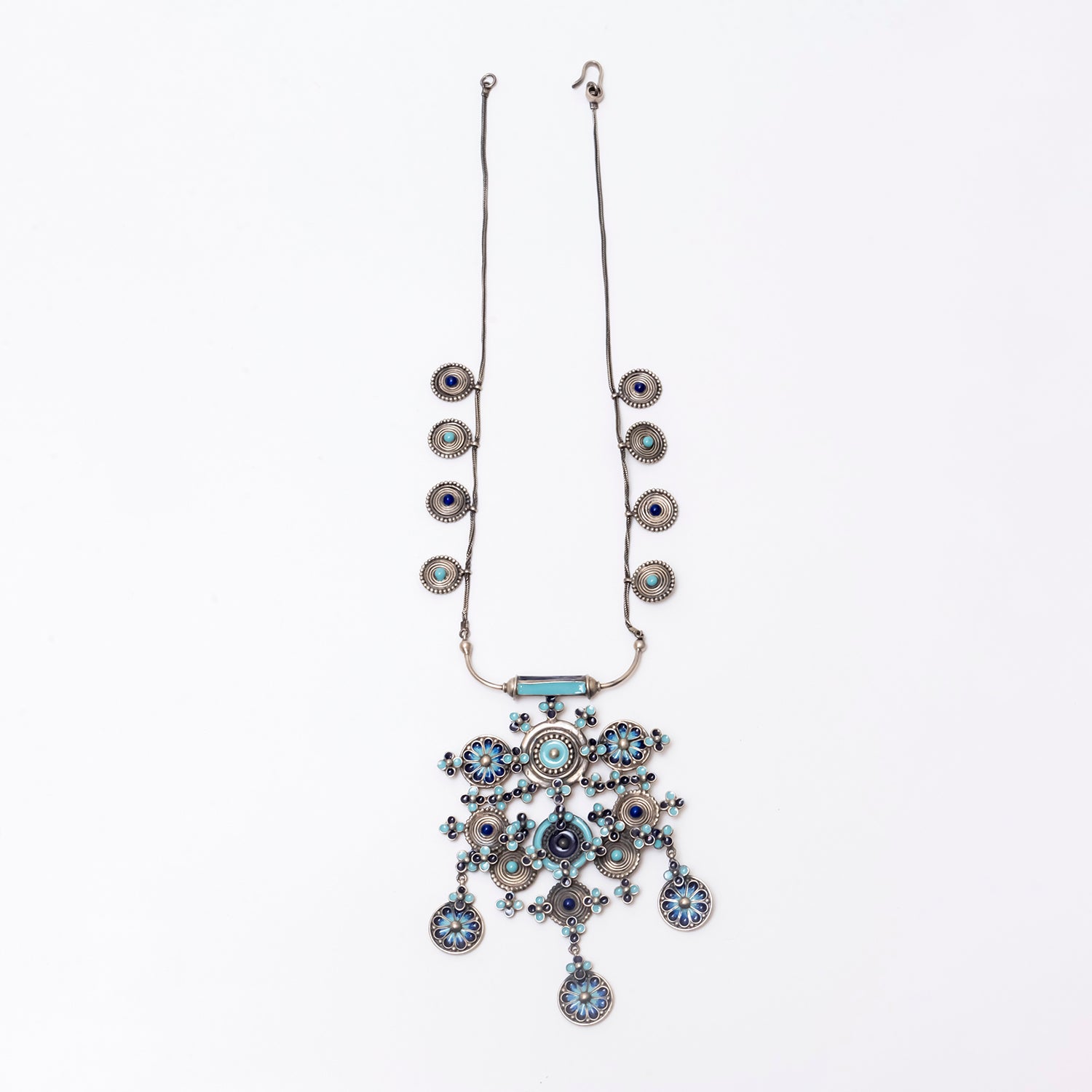 Chakra Rangoli Long Necklace