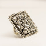 Essence Barfi Silver Ring