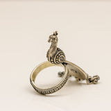 Moh Intricate Peacock Ring