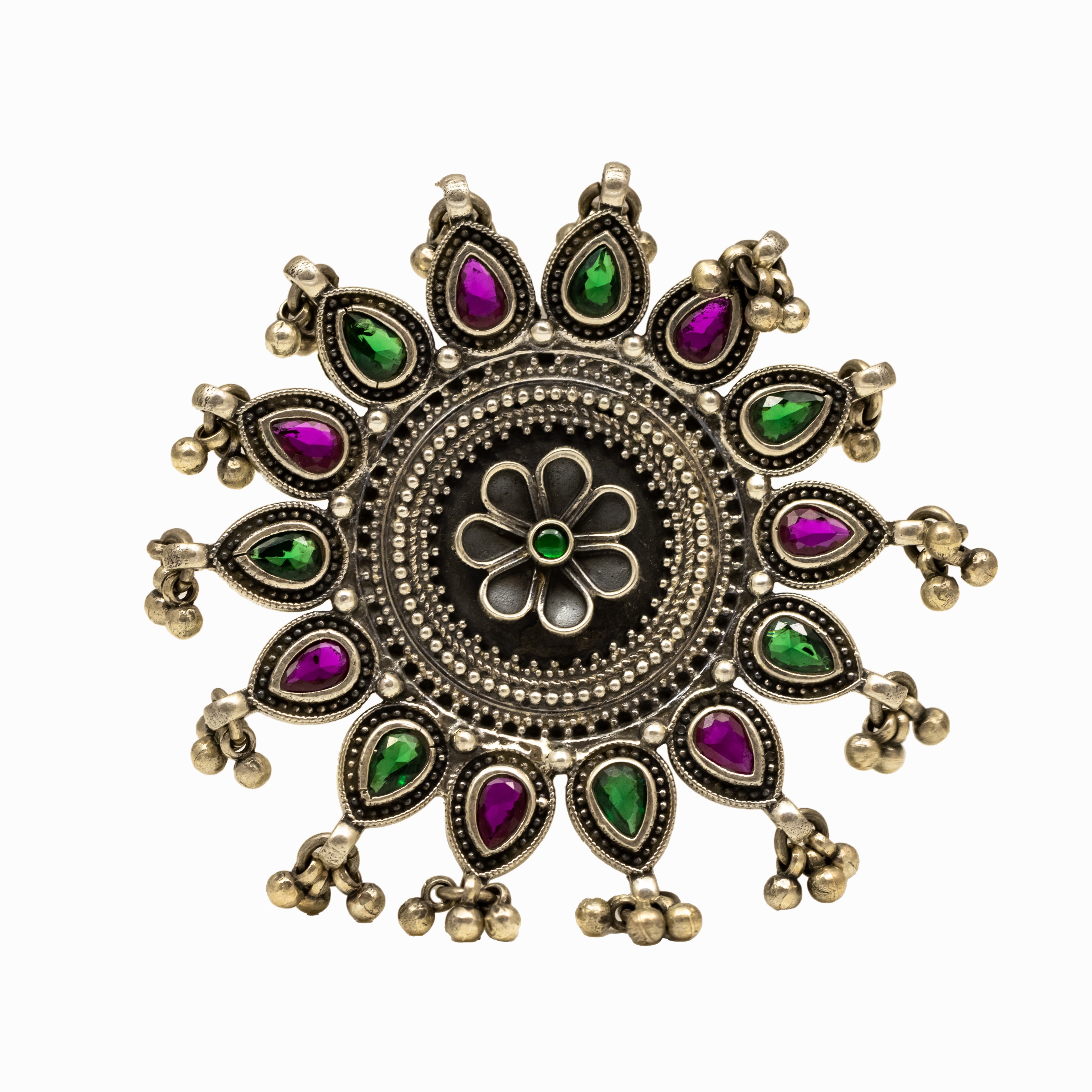 Multicoloured Chakra Cocktail Ring