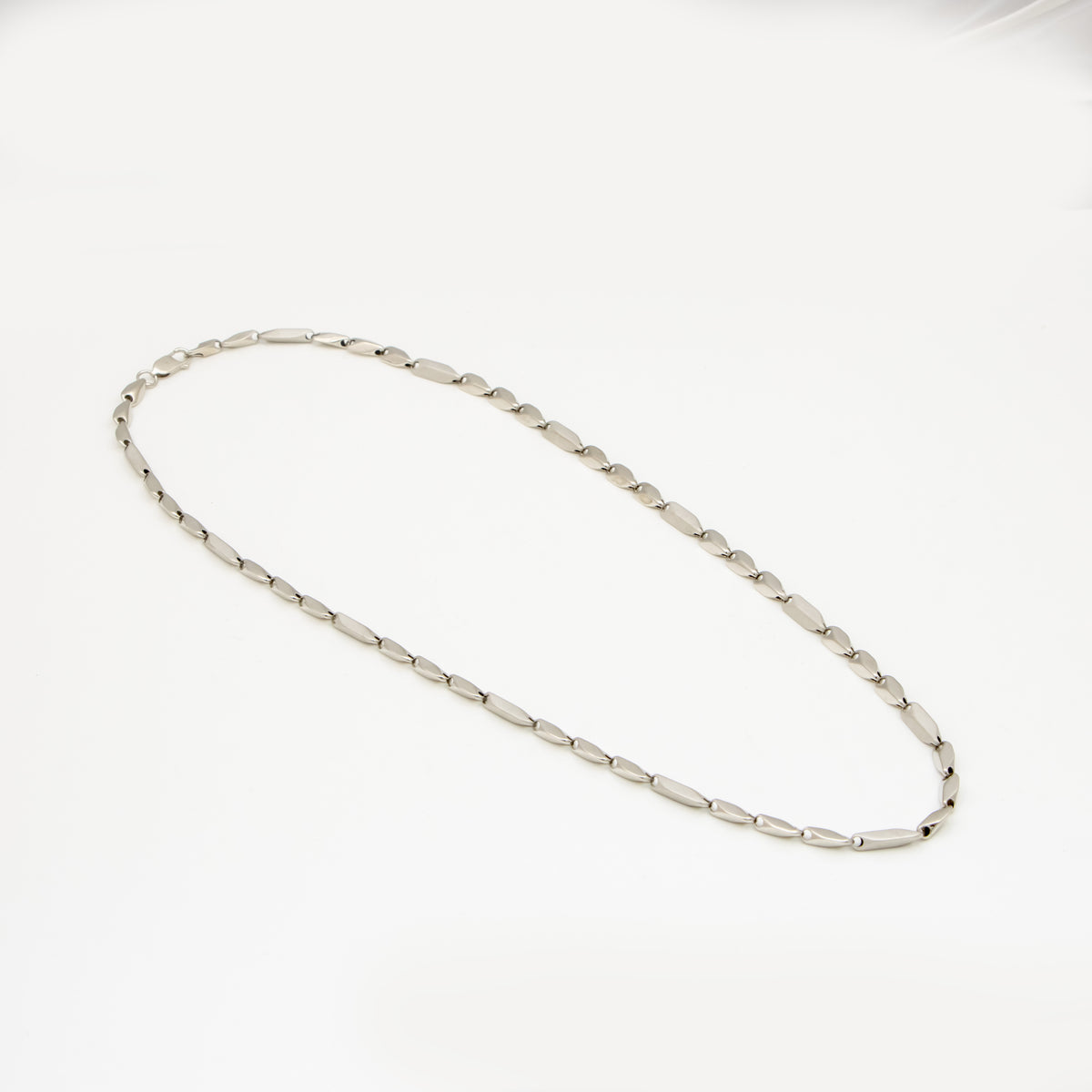 Silver Elegance Square Link Men's Chain
