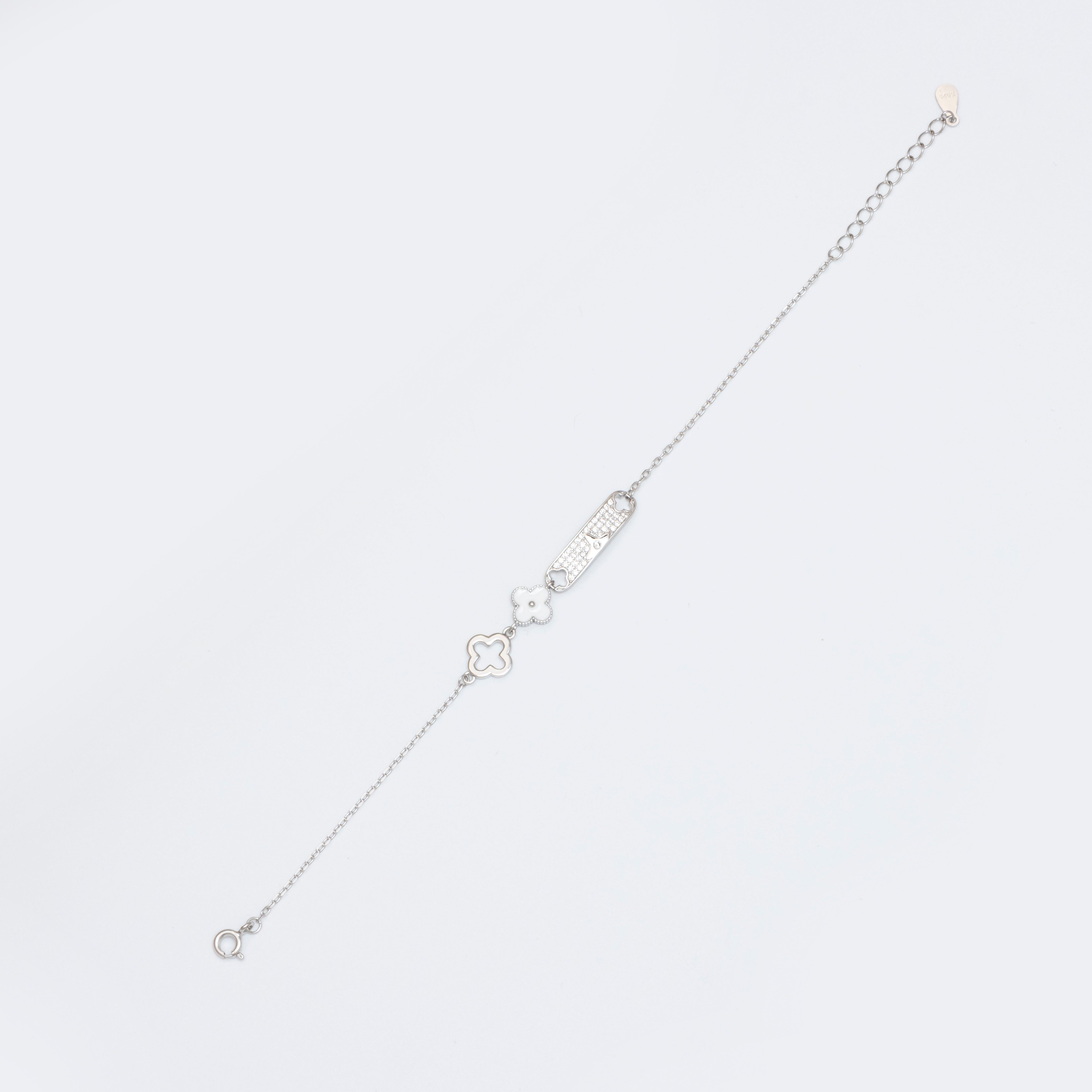Cherished silver embrace