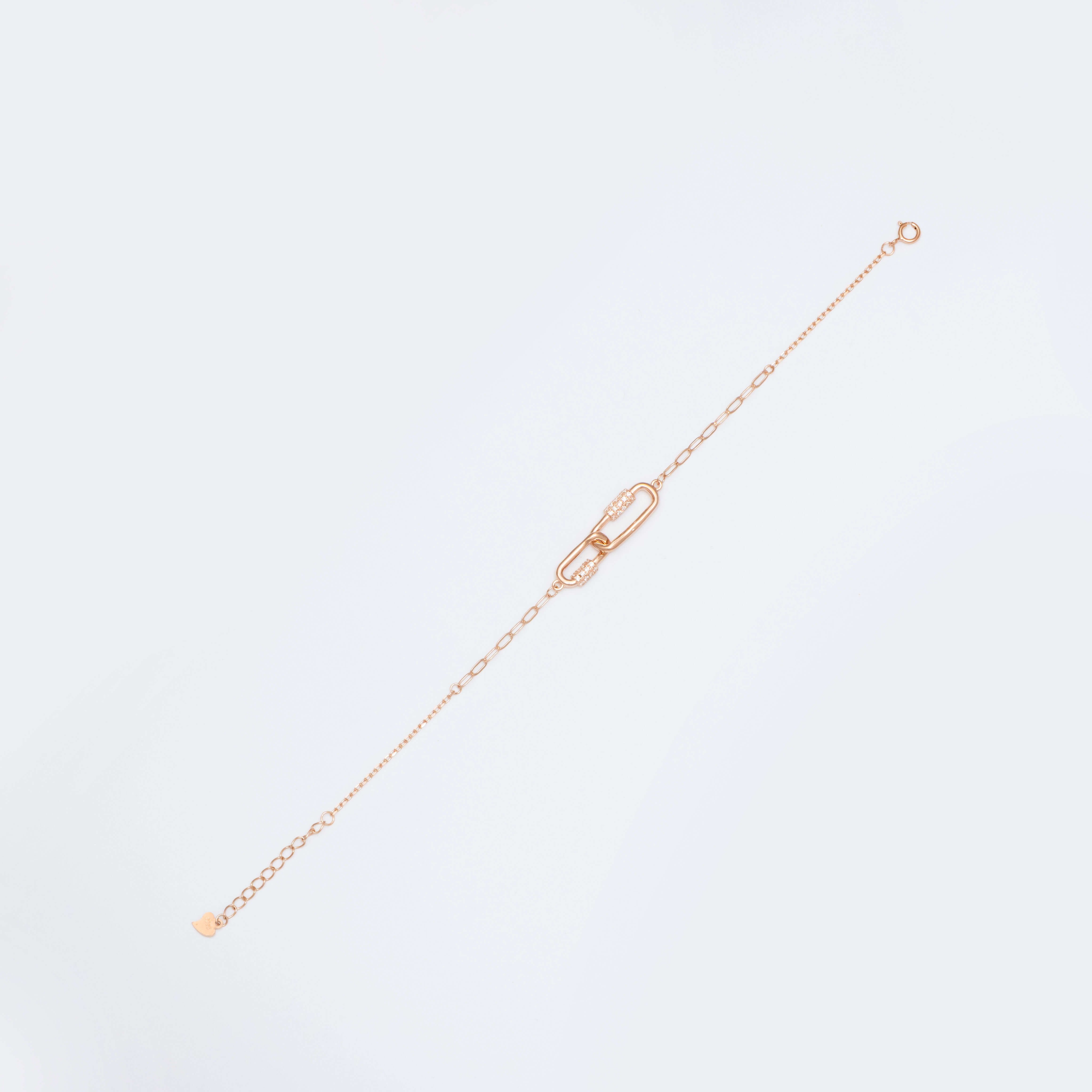Carabiner Lock Chain Bracelet