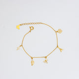Whimsy marries elegance charm bracelet