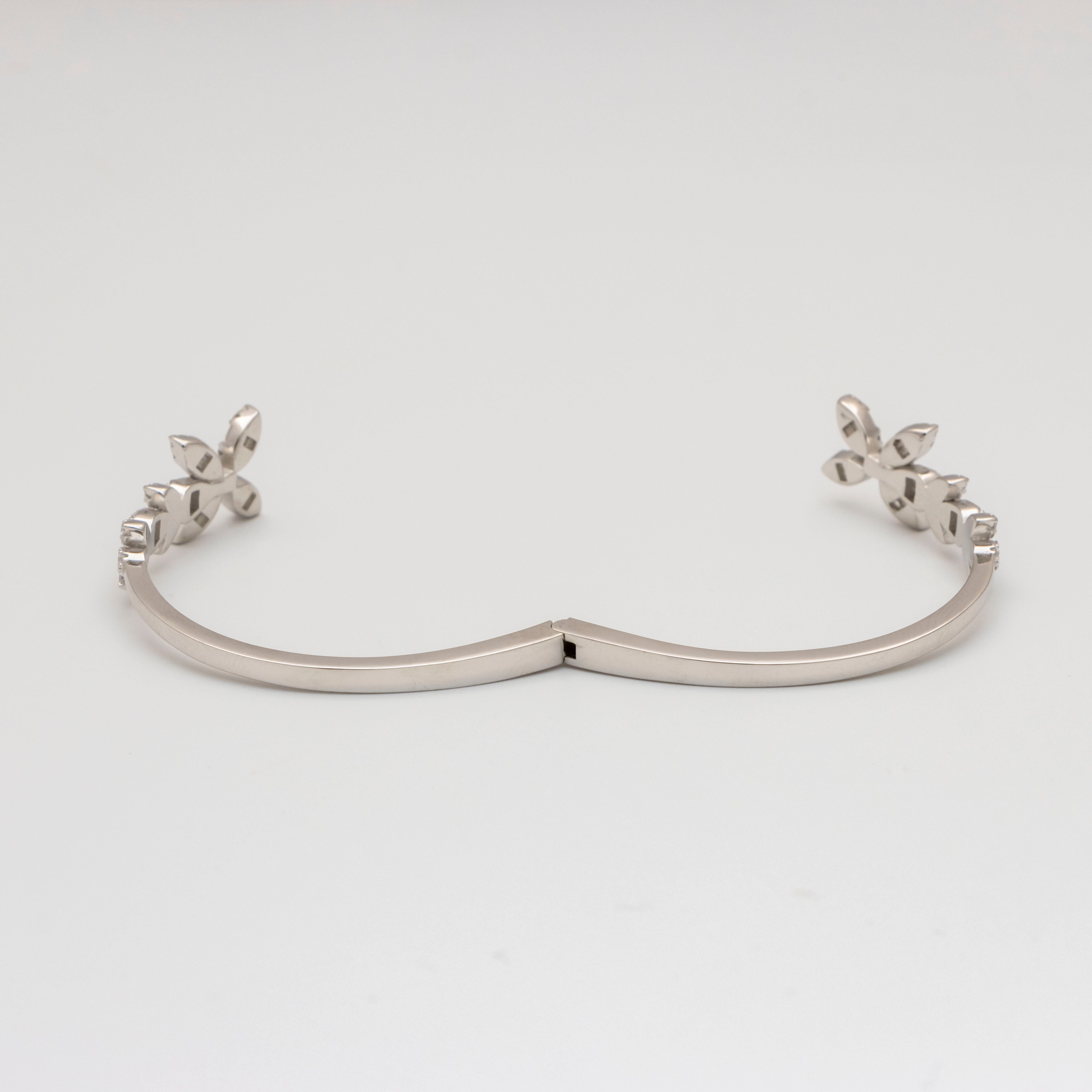 Floral Symphony Diamond Bracelet