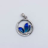 Tranquil Flight Pendant and Earring Set