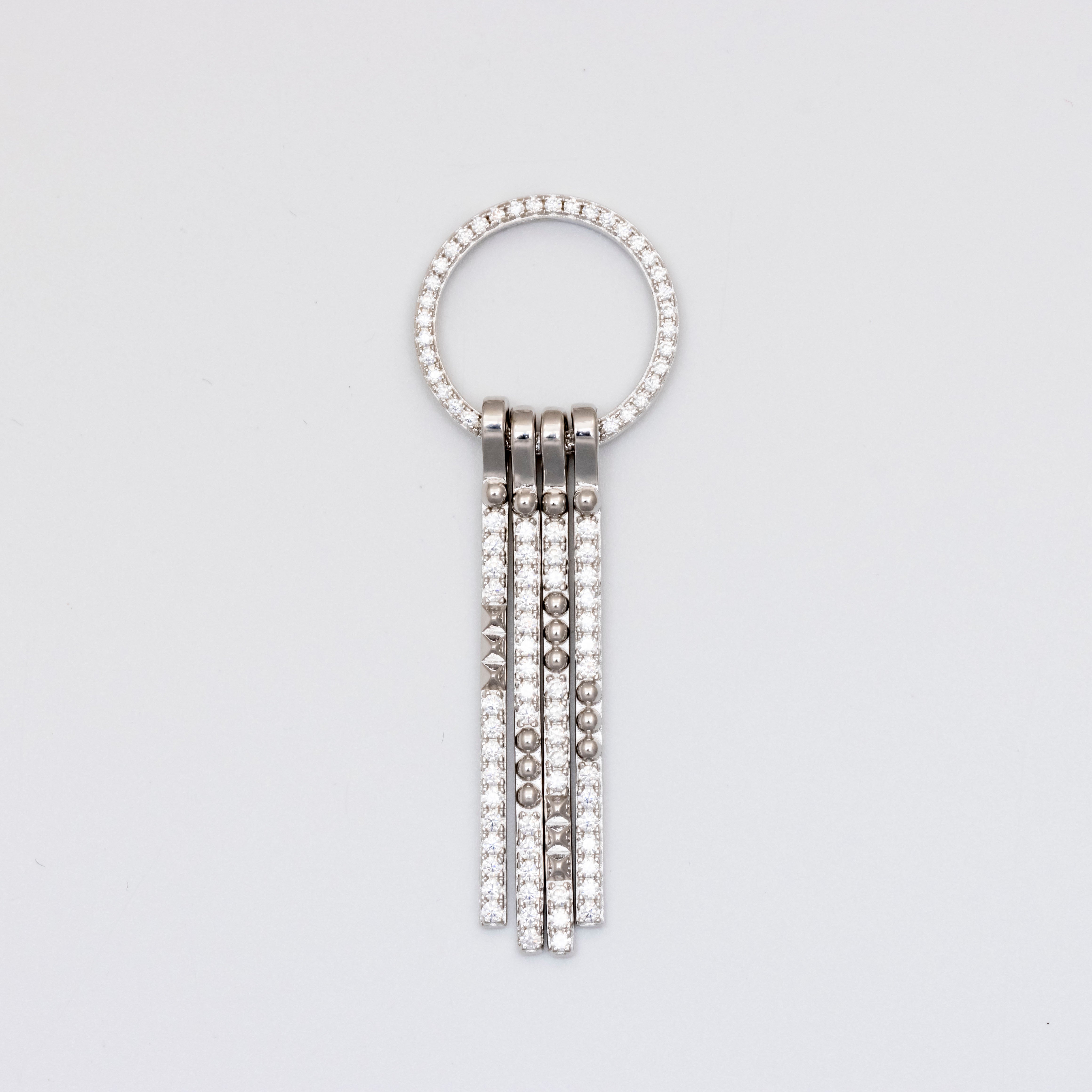 Triad of Silver Charms Pendant Sets