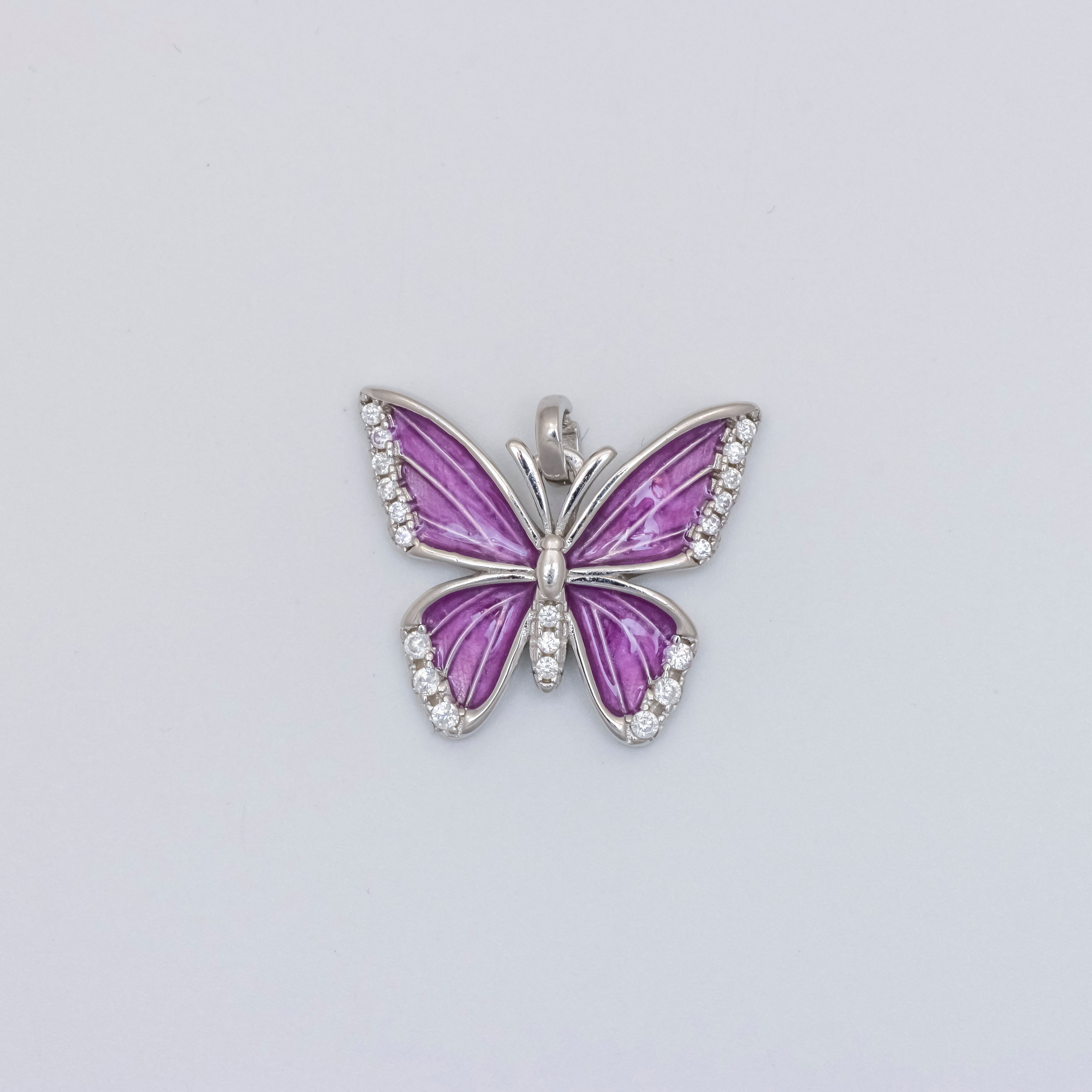 Enchanted Amethyst Butterfly Set