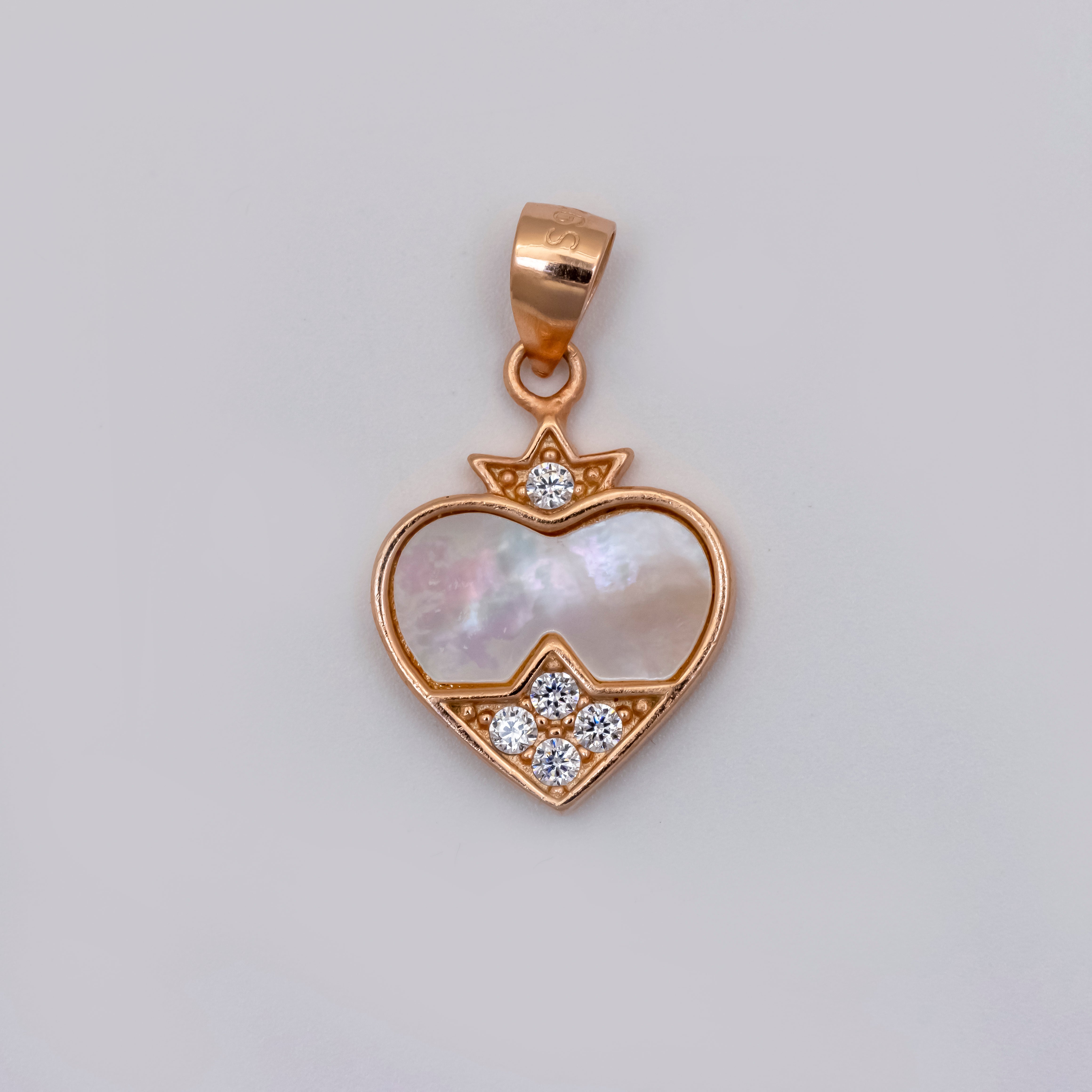 Heartstone Elegance Pendant Set