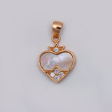 Heartstone Elegance Pendant Set