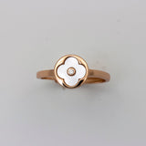 Blossom Luxe Rose Gold Plated Silver Ring