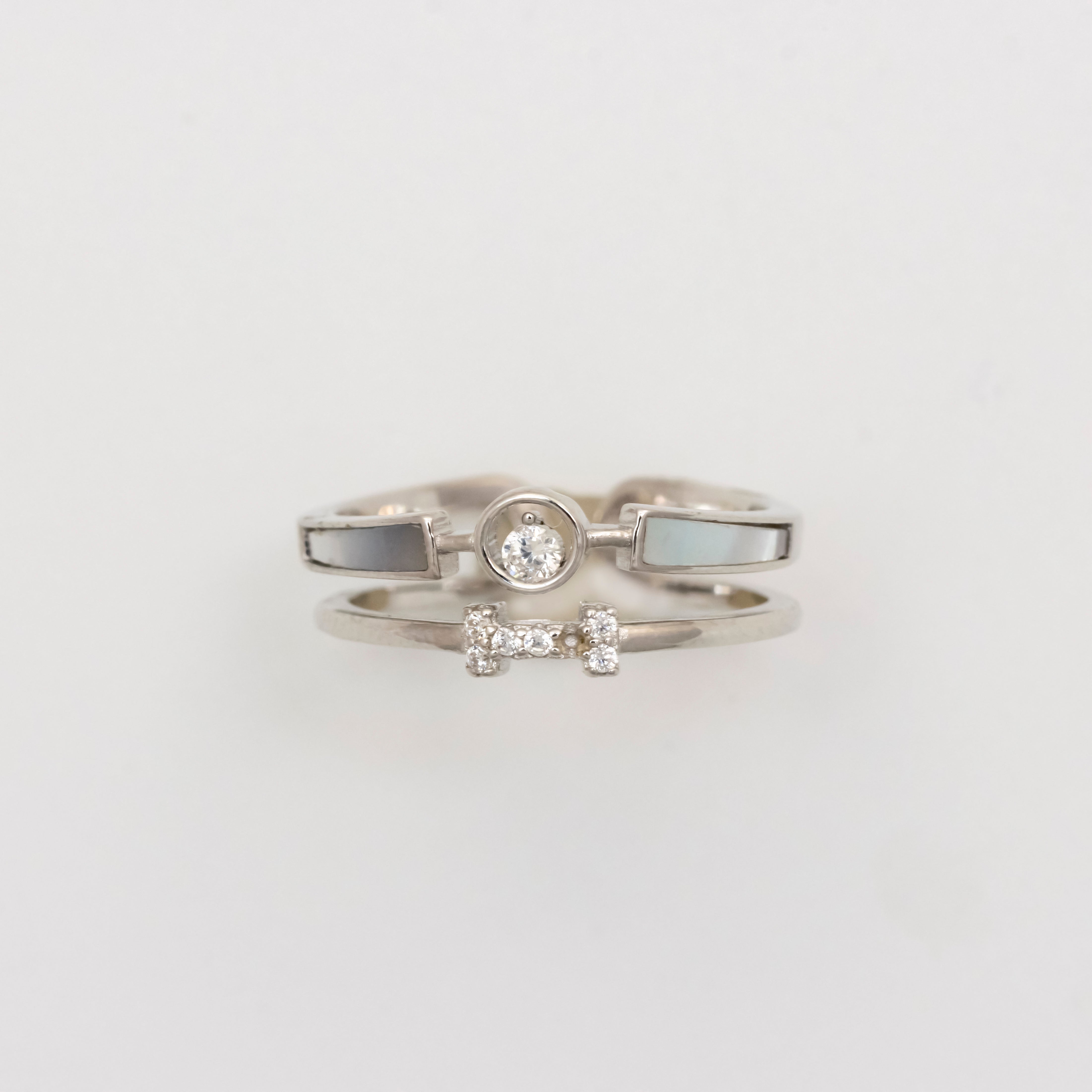 Timeless Radiance  Silver Ring