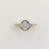 Blossom Luxe Silver Ring