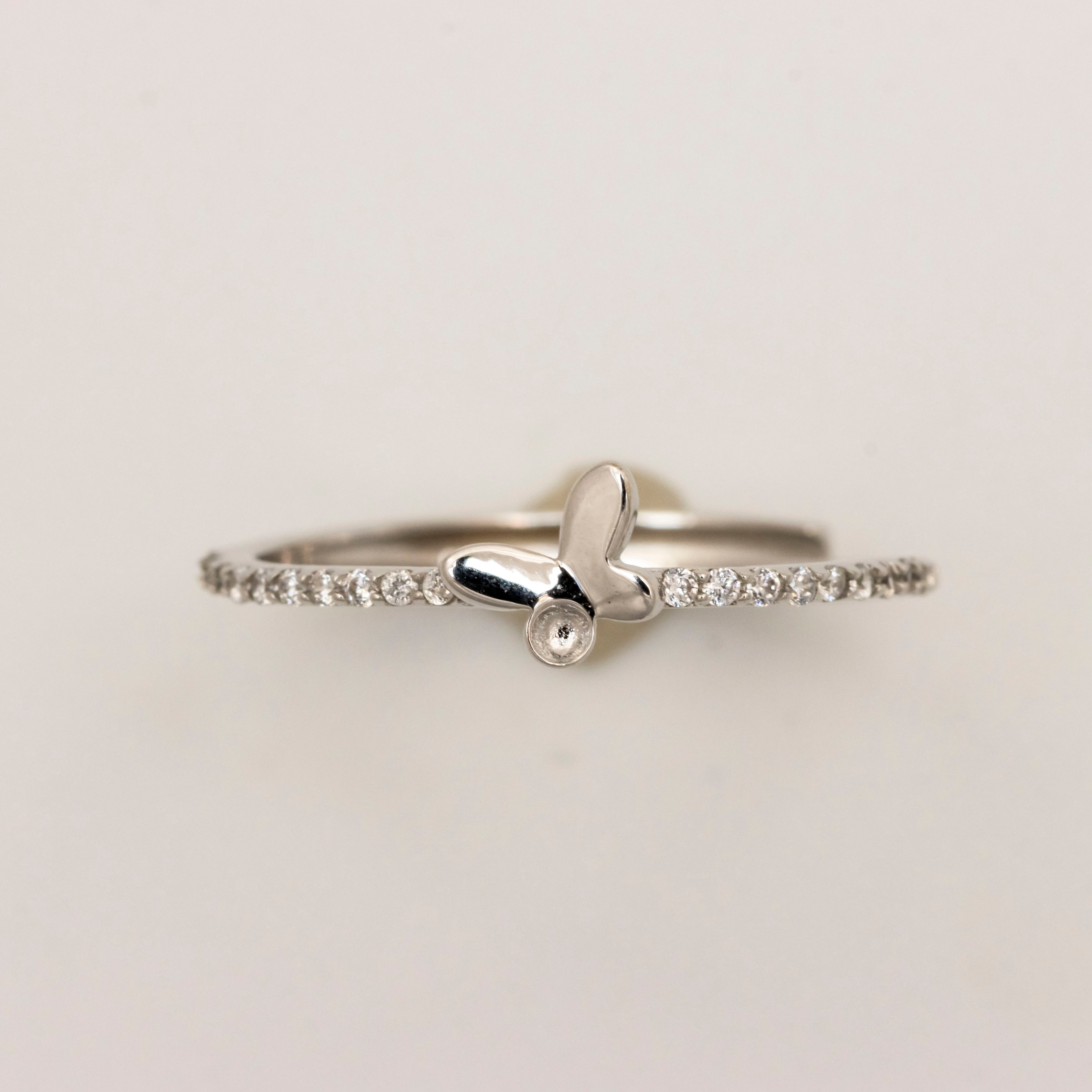Radiant Whimsy Silver Ring